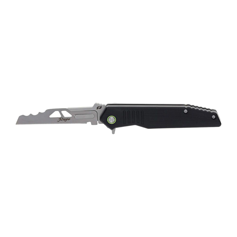 Schrade Nitro Enrage 7 Folding Knife, Black - Schrade