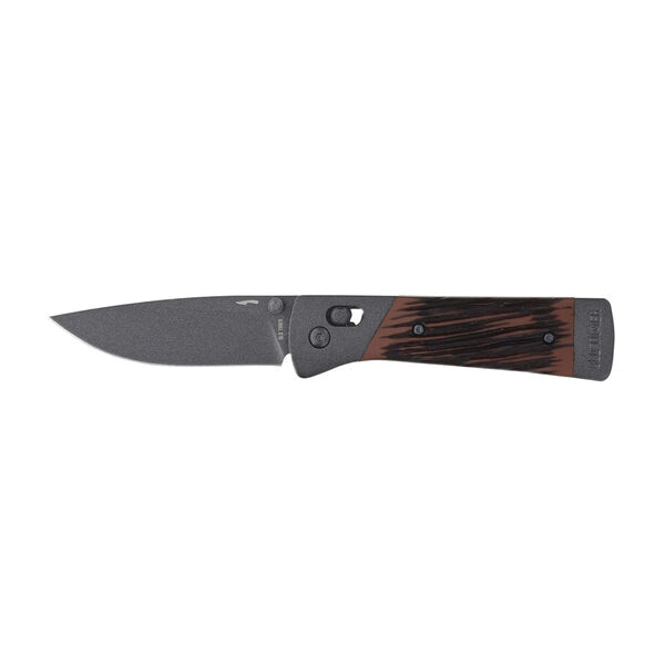 Old Timer Frontier Pivot Lock 132OTF Folding Knife Drop Point, Brown