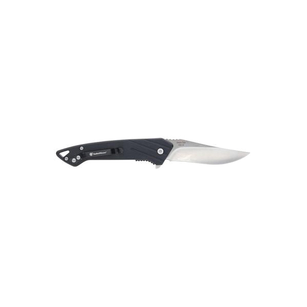 Smith & Wesson Black Ops Folding Knife Recurve, Black - Smith & Wesson