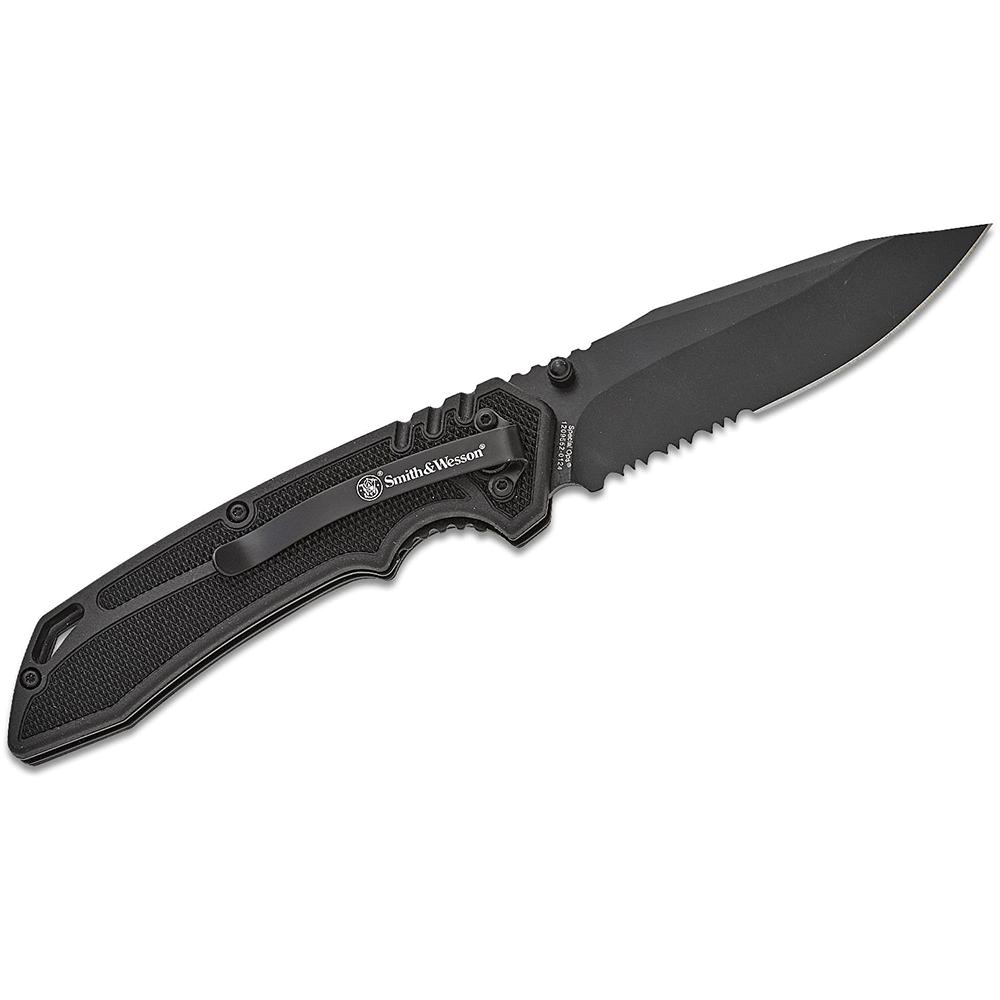 Smith & Wesson Special Ops Folding Knife Clip Point, Black
