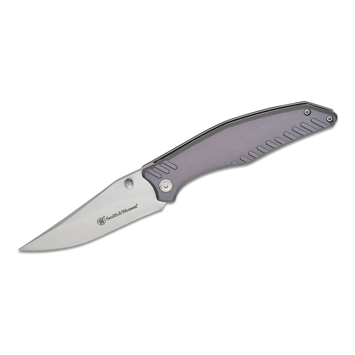 Smith & Wesson Black Ops Folding Knife Clip Point, Slate Gray - Smith & Wesson