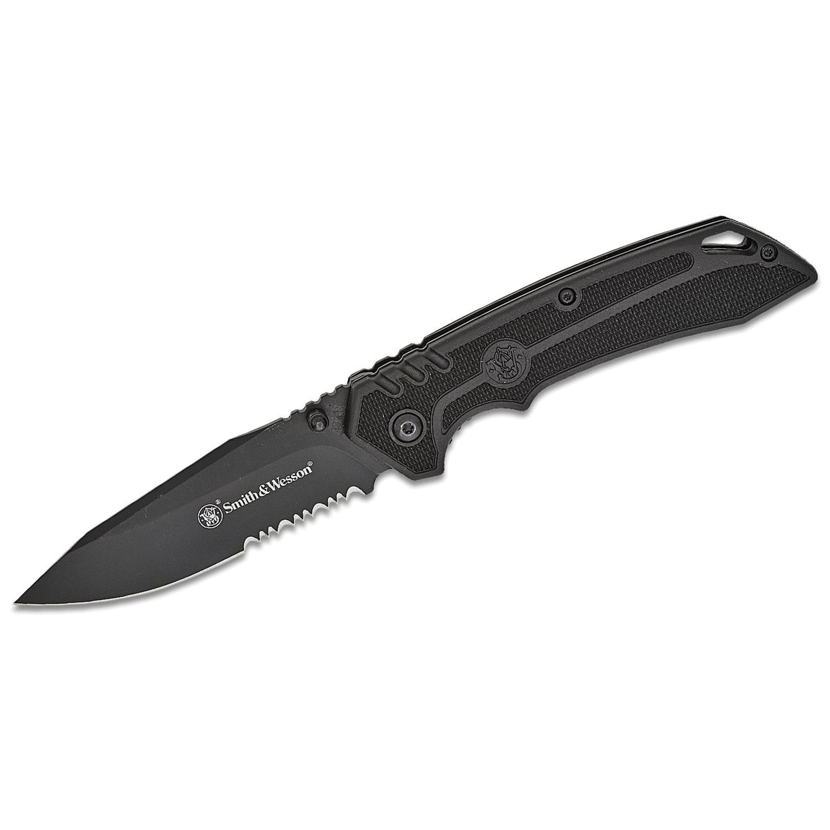Smith & Wesson Special Ops Folding Knife Clip Point, Black - Smith & Wesson