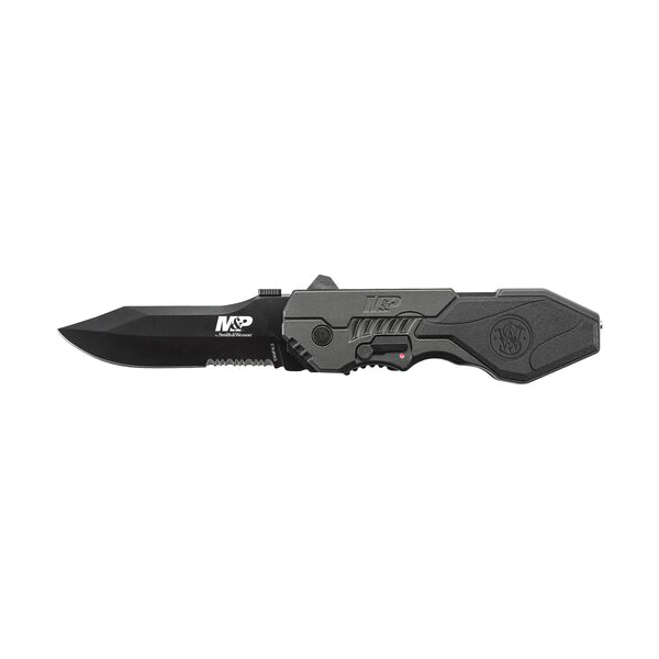 Smith & Wesson M&P M.A.G.I.C. Assisted/Folding Knife Clip Point, Black - Smith & Wesson