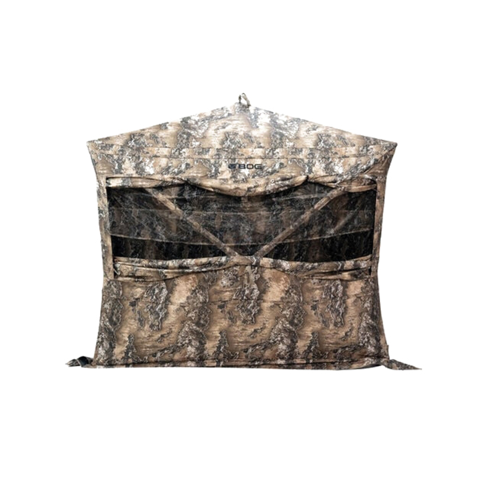 BOG Grave Digger 83" x 83" x 73" Ground Blind, Realtree Excape Camouflage - Bog