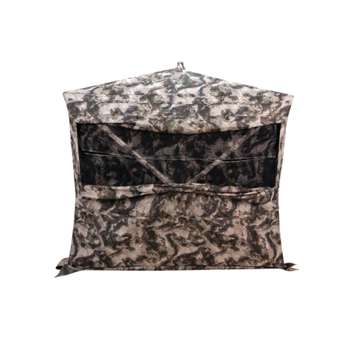 BOG Grave Digger 83" x 83" x 73" Ground Blind, Mossy Oak Terra Camouflage - Bog