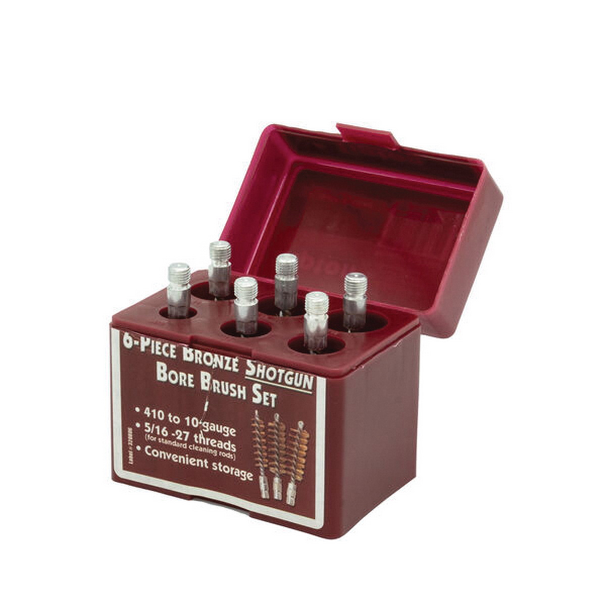 Tipton .410 Gauge/10 Gauge 5/16-27 6-Piece Bore Brush Set