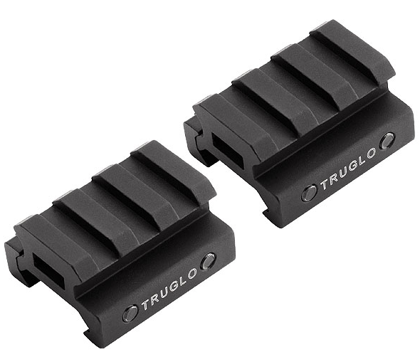 TruGlo 2 Piece Picatinny 1/2" Riser Mount - TG8972B - Truglo