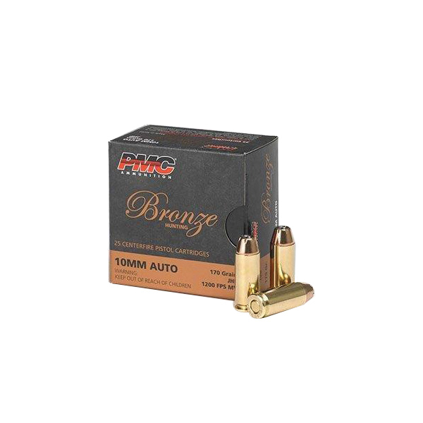 PMC 10mm 170 gr JHP 25rds - Pmc