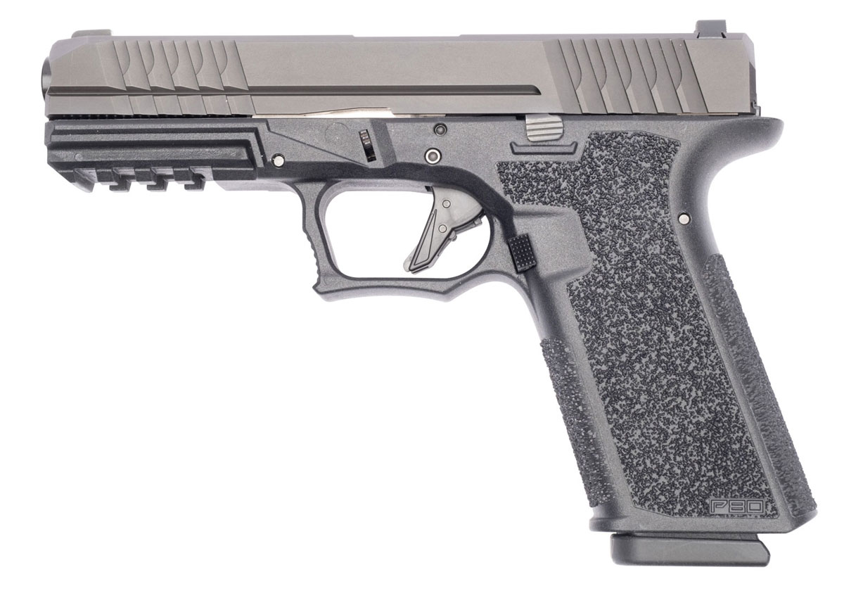 Polymer 80 PFS9 Full Size 9mm Pistol, Black - P80PFS9CMPBLK - Polymer80