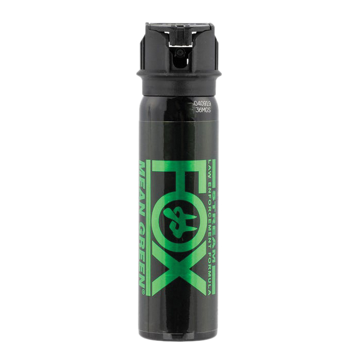 Fox Labs Mean Green Stream Pepper Spray, 3 oz Aerosol Can - Fox Labs