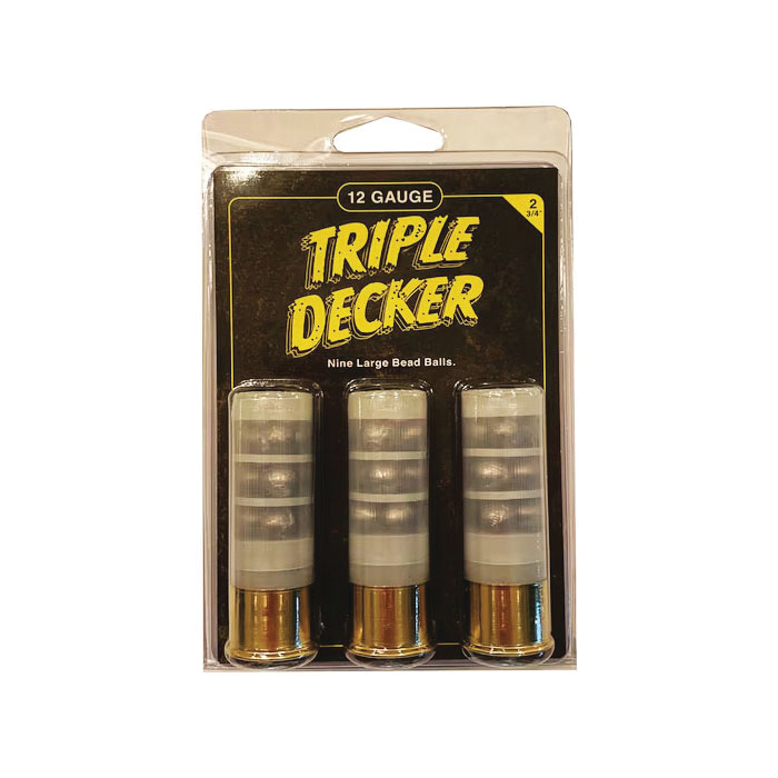 Reaper Defense Triple Decker 12 Gauge 9-Pellet Slug, 3rds - Reaper Defense