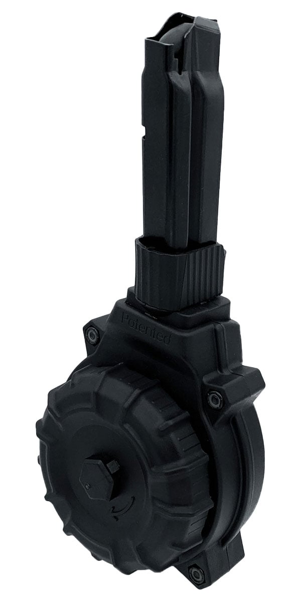 ProMag Hi Point 995/995TS 9mm 30 Round Drum Magazine, Black - DRM-A78 - Promag
