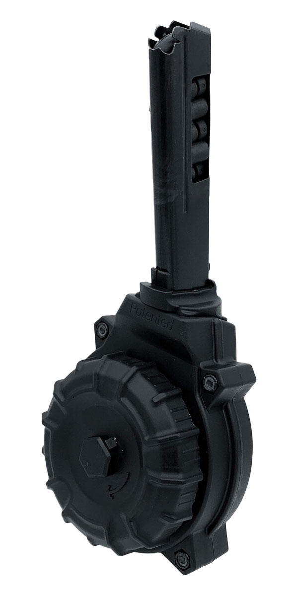 ProMag Hi Point 995/995TS 9mm 50 Round Drum Magazine, Black - DRM-A79 - Promag