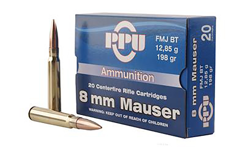 Prvi Partizan 8mm Mauser FMJ 198 gr 20 Rounds Ammunition - PP8F