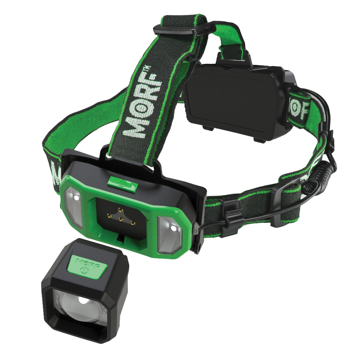 Police Security MORF R700 Removable Rechargeable Headlamp 700 lm - Police Security