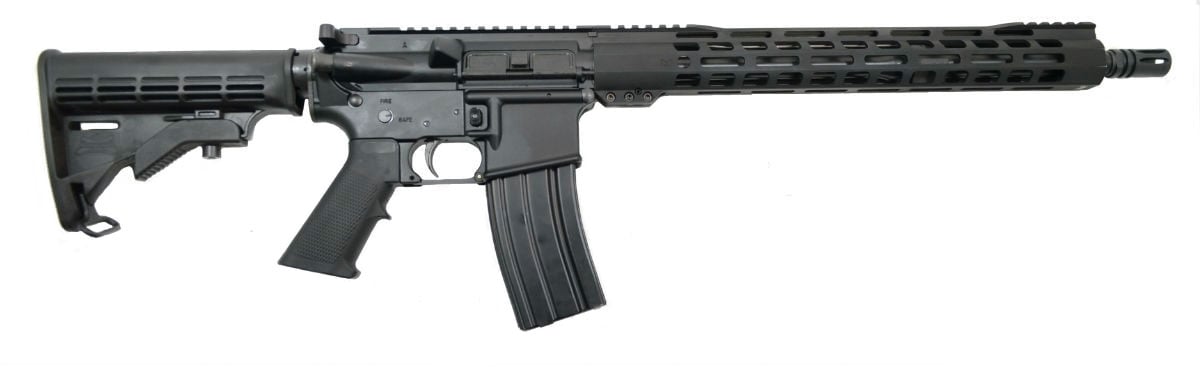 PSA 16" Mid-Length 5.56 NATO 1/7 Nitride Lightweight M-Lok Classic Rifle - Palmetto State Armory