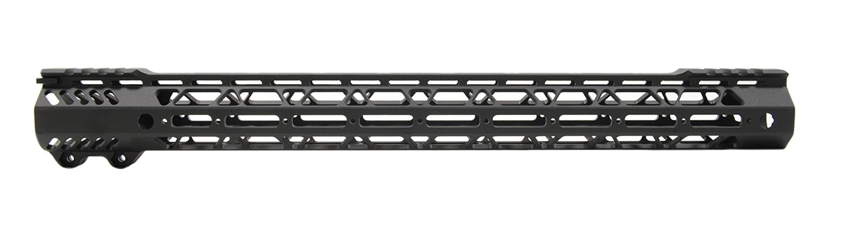 PSA Custom AR-15 Handguard MLOK 18" Partial Picatinny Cross-Cut LTWT - Psa Custom