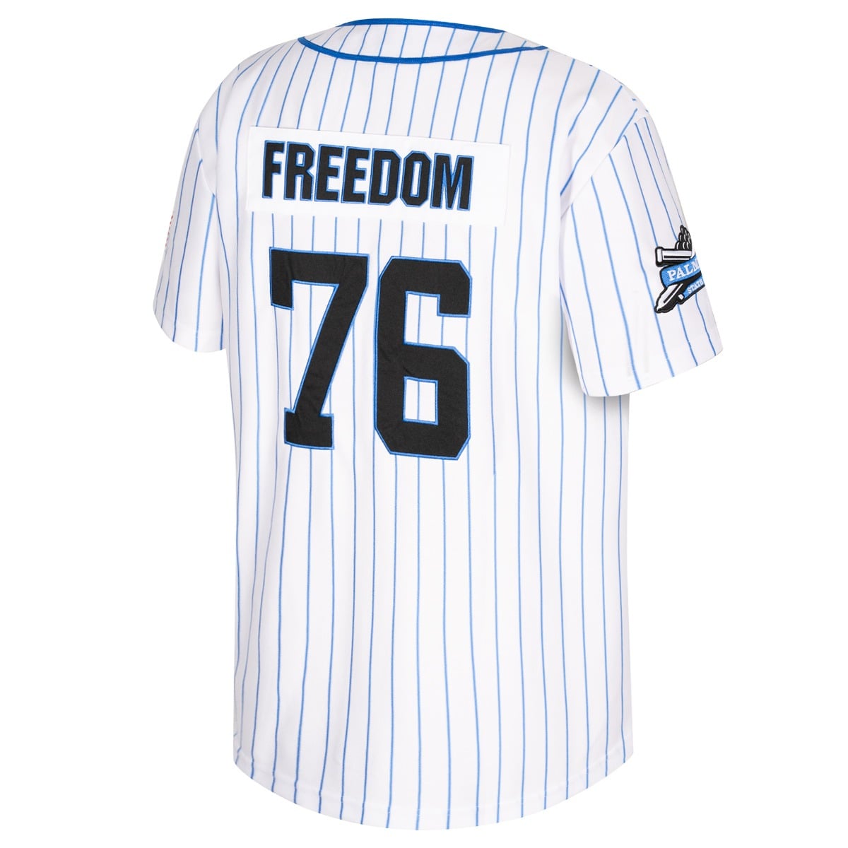 Palmetto State Armory PSA Baseball Jersey, White/Royal - 2X-Large