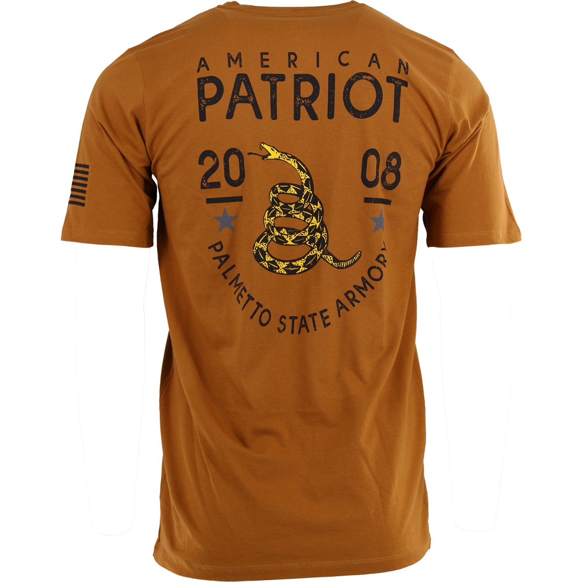 PSA Gadsden Patriotic, Bronze  - 3X-Large