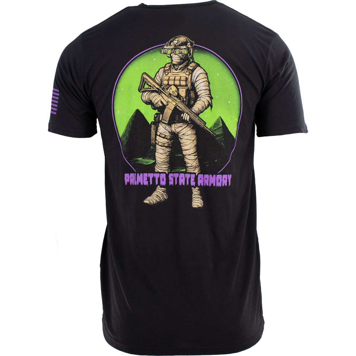 PSA Halloween Tactical Mummy, Jet Black - Large
