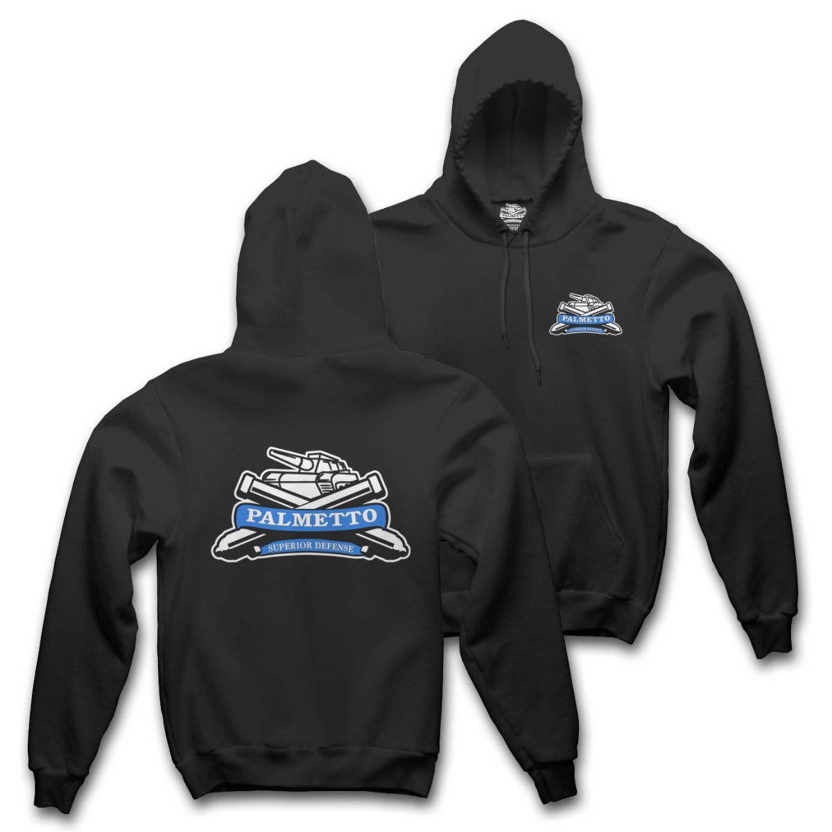 PSA X SUP DEF COLLAB Hoodie, Black - 3X-Large - Palmetto State Armory