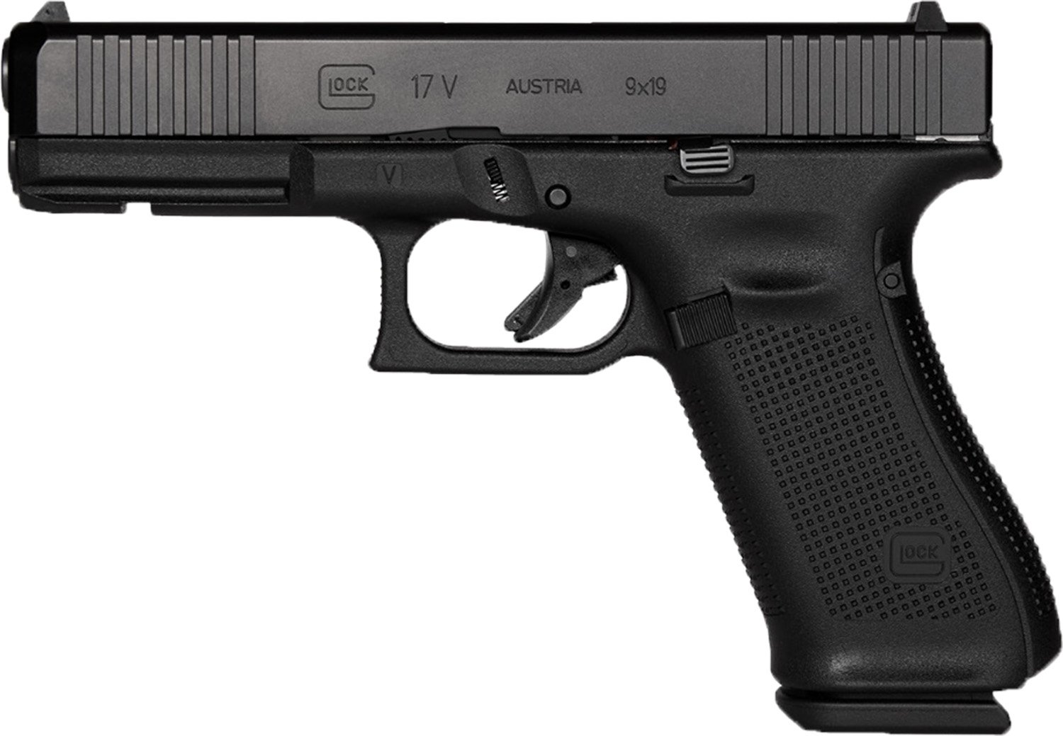Glock 17 V 4.49" 9mm FS (3)17rd Pistol, Black - PV1750203 - Glock