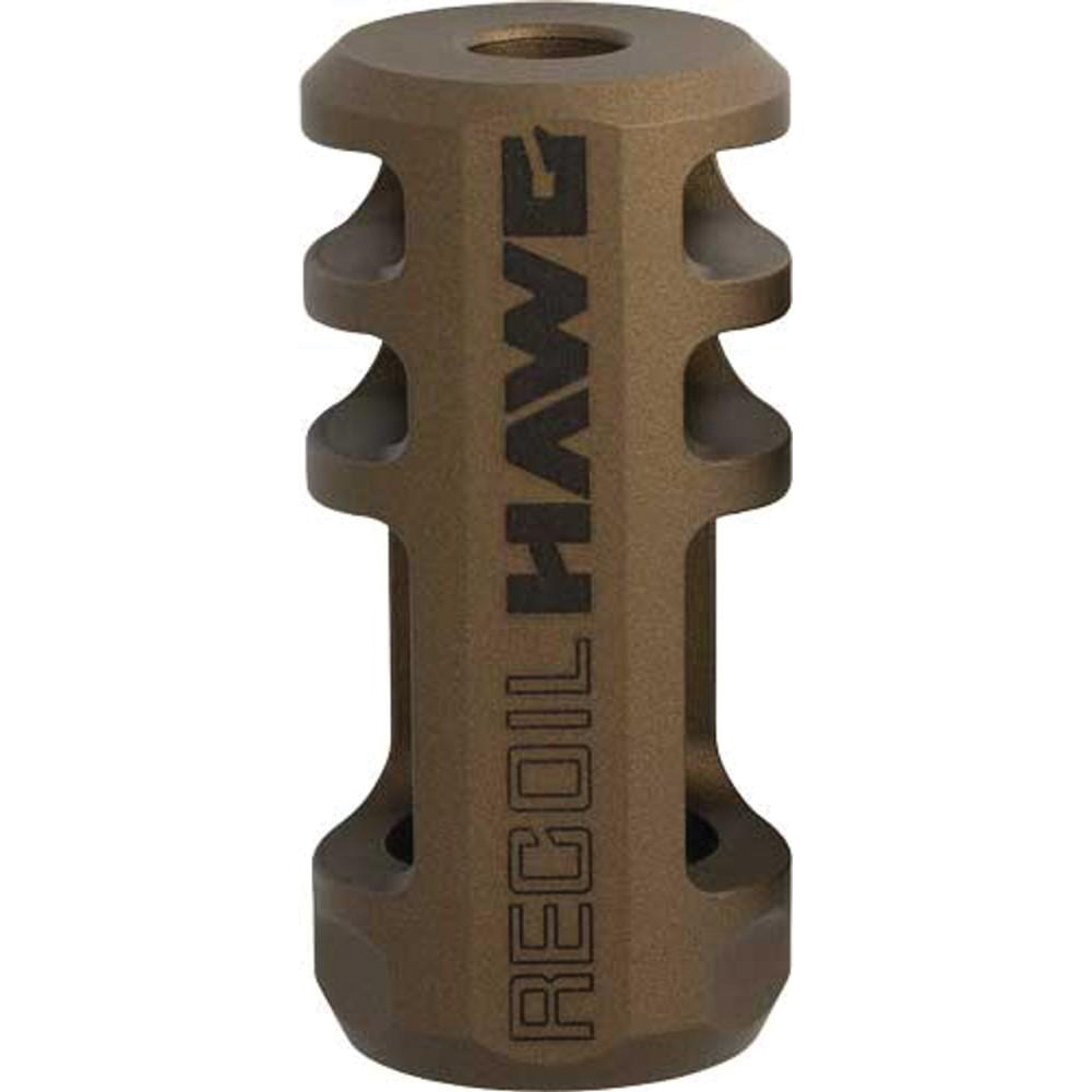 Browning Recoil Hawg Muzzle Brake M13x1.25 - M13x0.75 Fits X-Bolt, Smoked Bronze - Browning