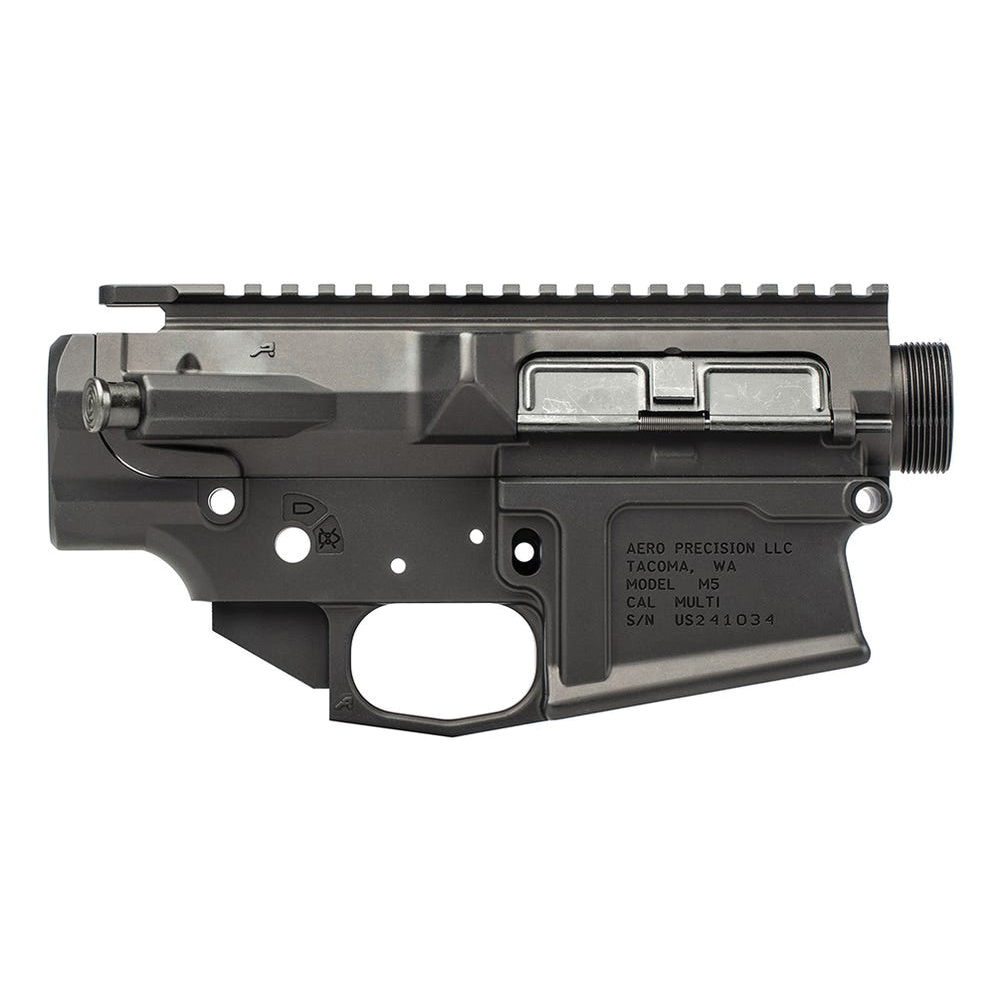 Aero Precision Threaded Assembled Receiver Set, Black - Aero Precision