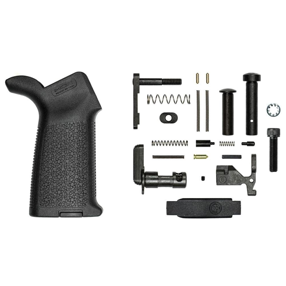 Aero Precision MOE SL Lower Parts Kit without FCG, Black - Aero Precision
