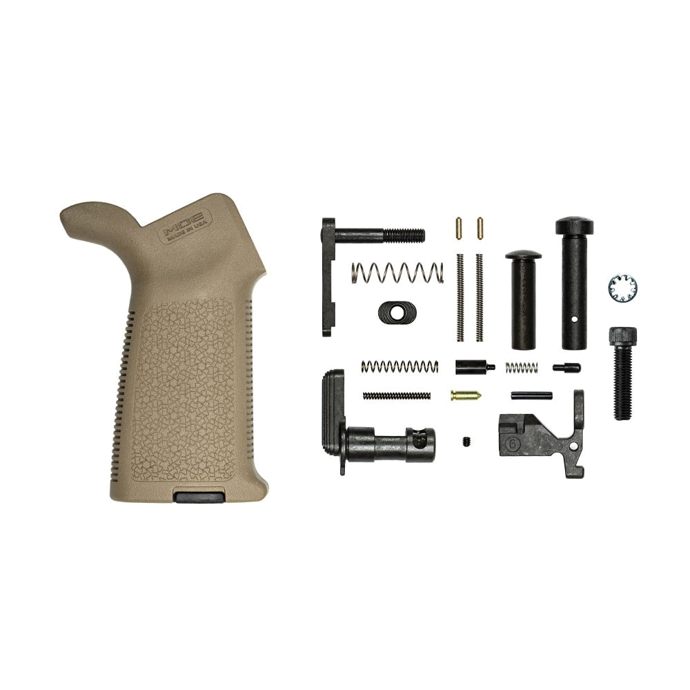 Aero Precision MOE Lower Parts Kit without FCG, Flat Dark Earth - Aero Precision