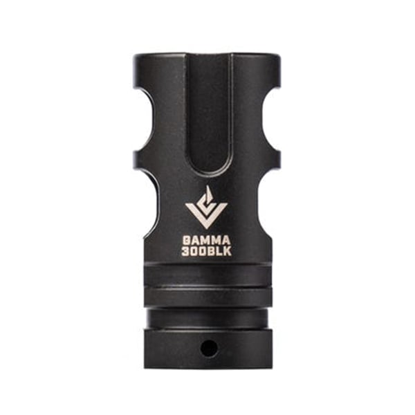 Aero Precision VG6 Gamma 300BLK Muzzle Brake 5/8-24 RH, Black - Aero Precision