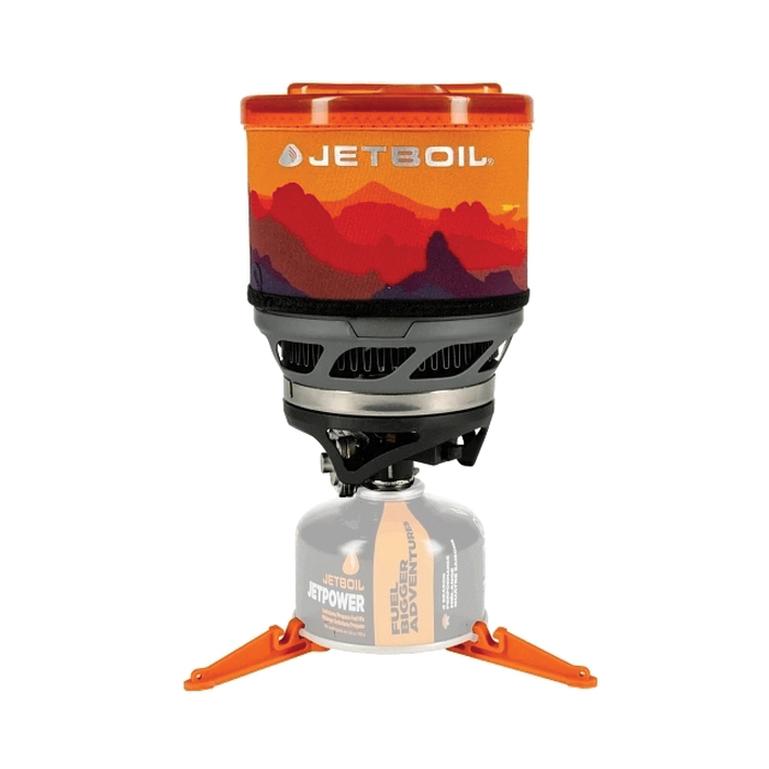 JetBoil Minimo Aluminum Single Burner Cooking System, Sunset - Jetboil