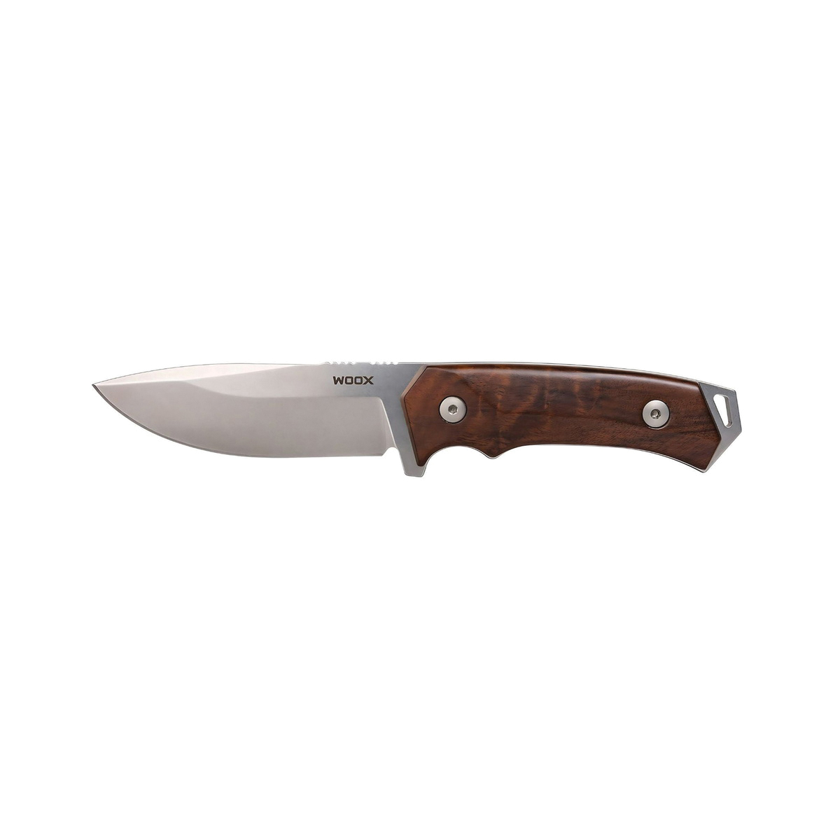 WOOX Cutlery Rock 62 Fixed Knife Drop Point, American Walnut