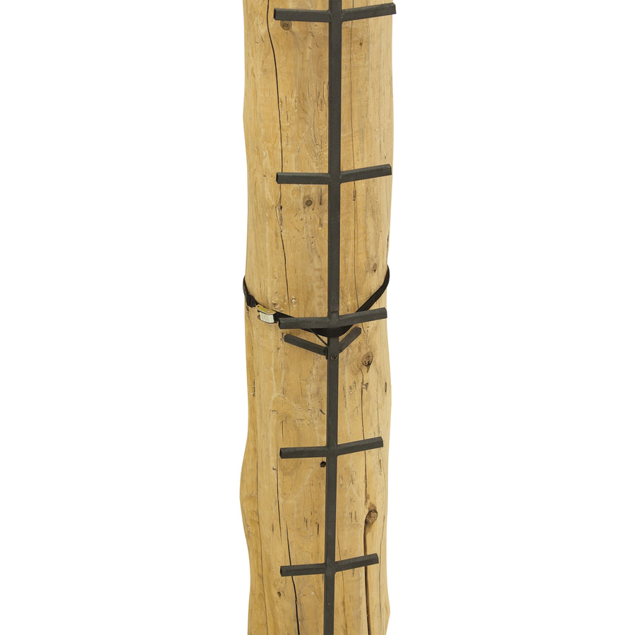 River's Edge Big Foot Connect-N-Climb 20' Connected Climbing Stick, Black 300 lb - River's Edge
