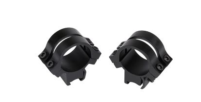 Weaver Quad-Lock, 1-Inch High Detachable Rings, Matte Blk 49047 - Weaver