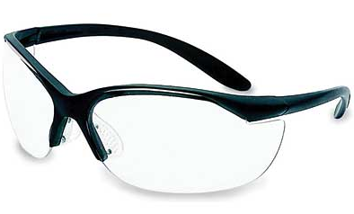 Howard Leight Vapor II Black Frame / Clear Lens / Anti-Fog - R-01535 - Howard Leight