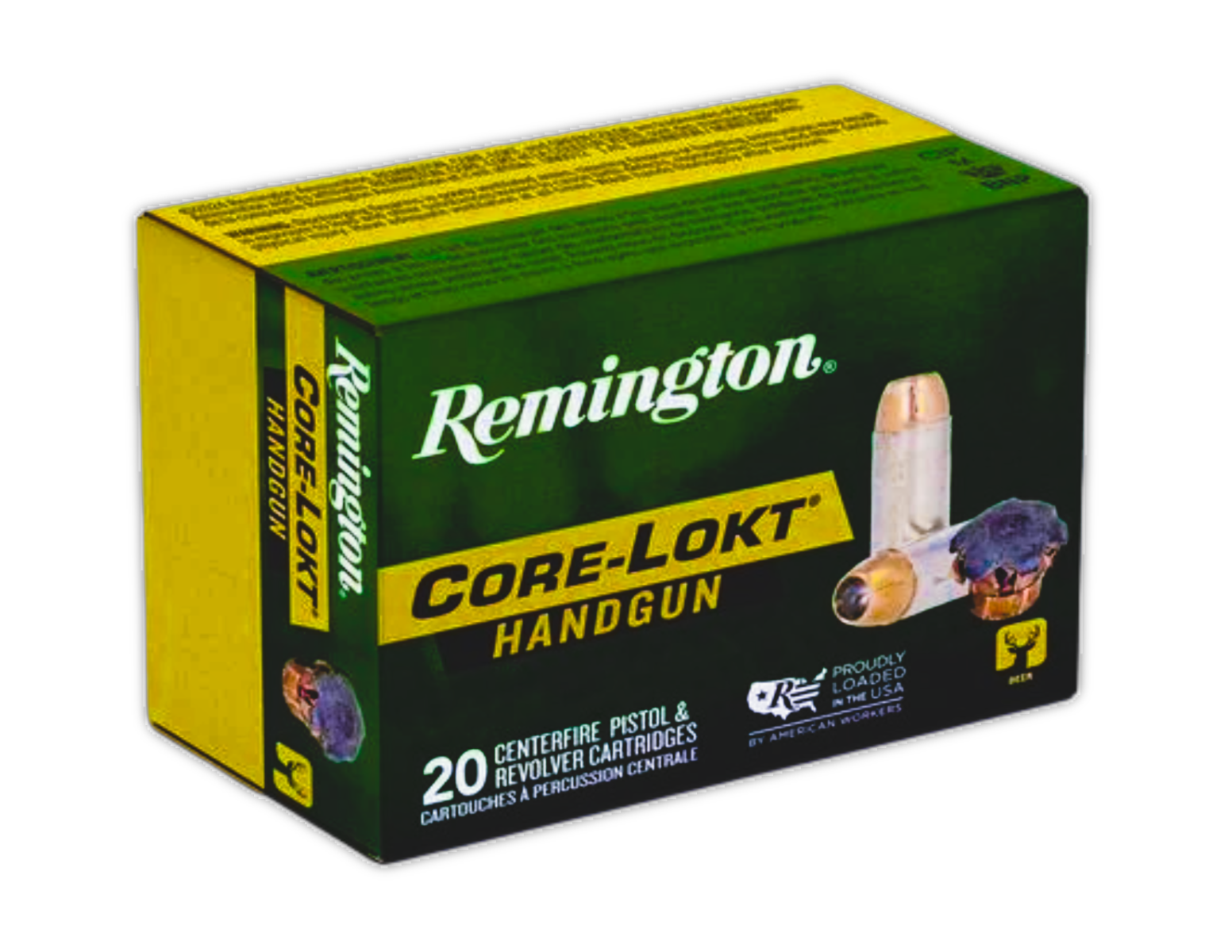Remington .41 Rem Mag 210 gr HP 20rds Handgun Ammo for Reliable Hunting Performance - R20225 - Remington