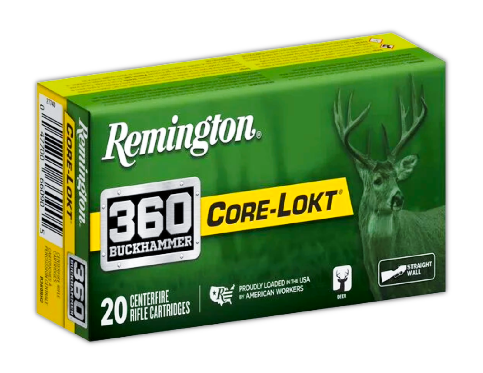 Remington Core-Lokt 360 BHMR 220 gr Ammo SPCL - 20rds - R27743 - Remington