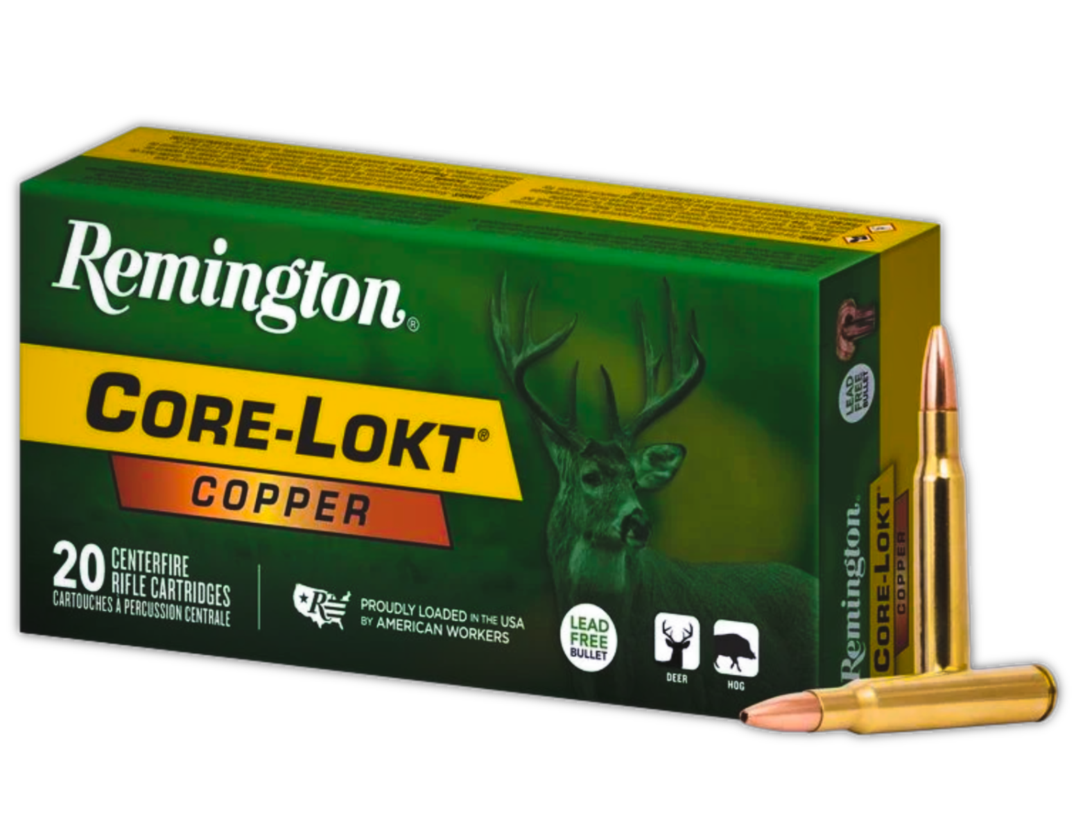 Remington Core-Lokt .30-06 Springfield 150 gr Ammo Copper HP - 20rds - R27853