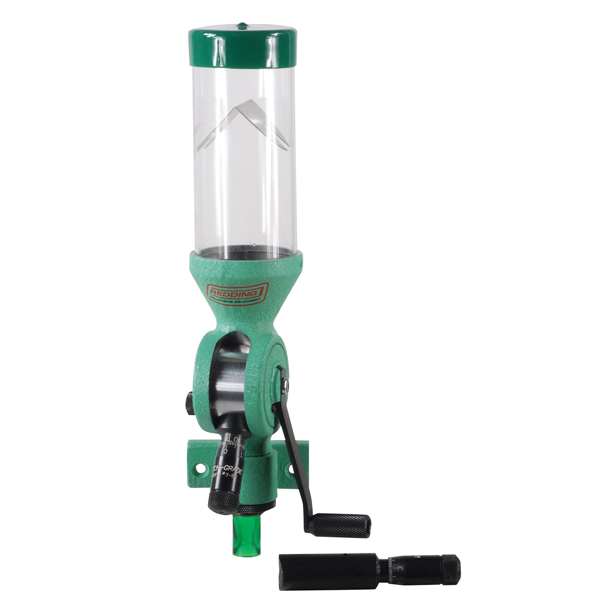 Redding Reloading Equipment Match Grade Model 3BRK Powder Measure w/Both Metering Chamber - Redding Reloading Equipment