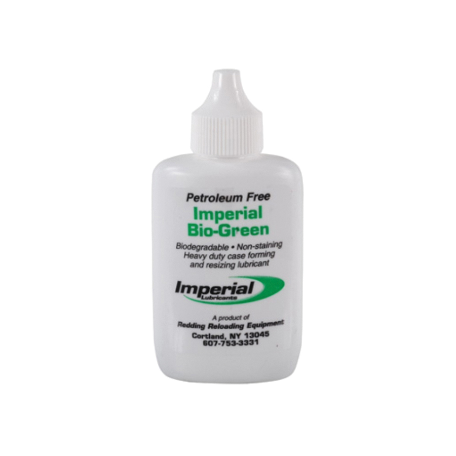 Redding Reloading Equipment Imperial Bio Green 3 oz Case Lube - Redding Reloading Equipment