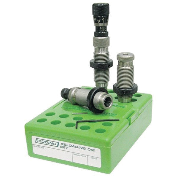 Redding Reloading Equipment National Match NM-C .24 Nosler Rifle Die Set - Redding Reloading Equipment