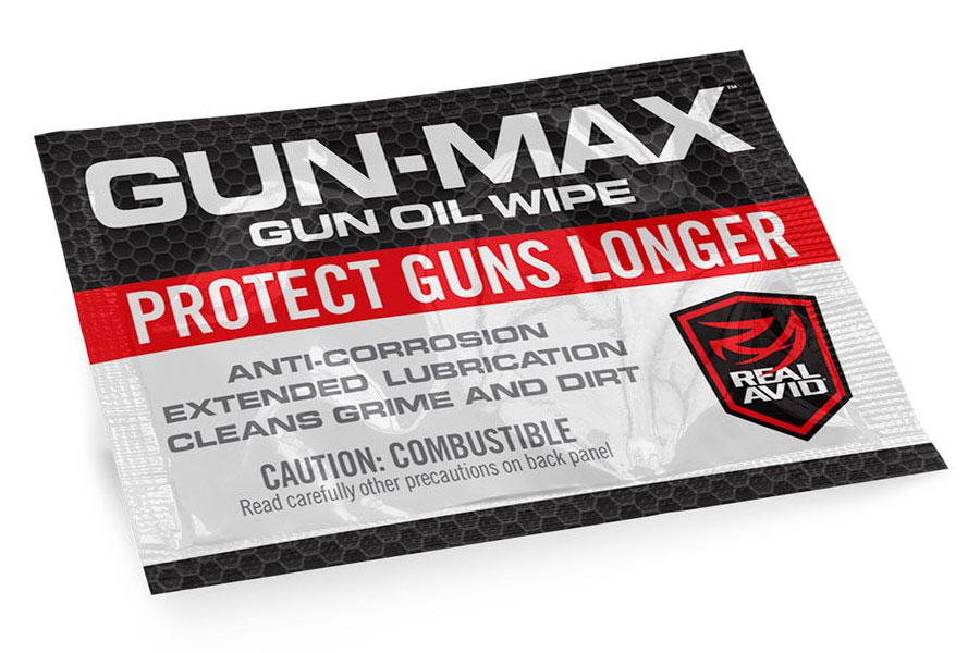 Real Avid Gun-Max Gun Oil Wipes 25 Pack - AVGMW25
