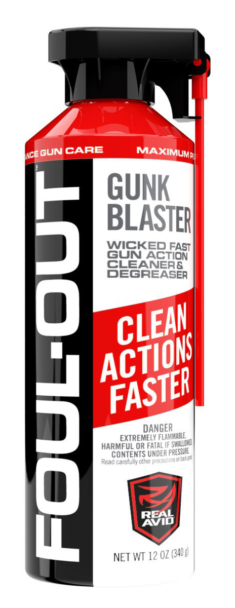 Real Avid Foul-Out Gunk Blaster 12oz Aerosol Can - AVDCB12A - Real Avid