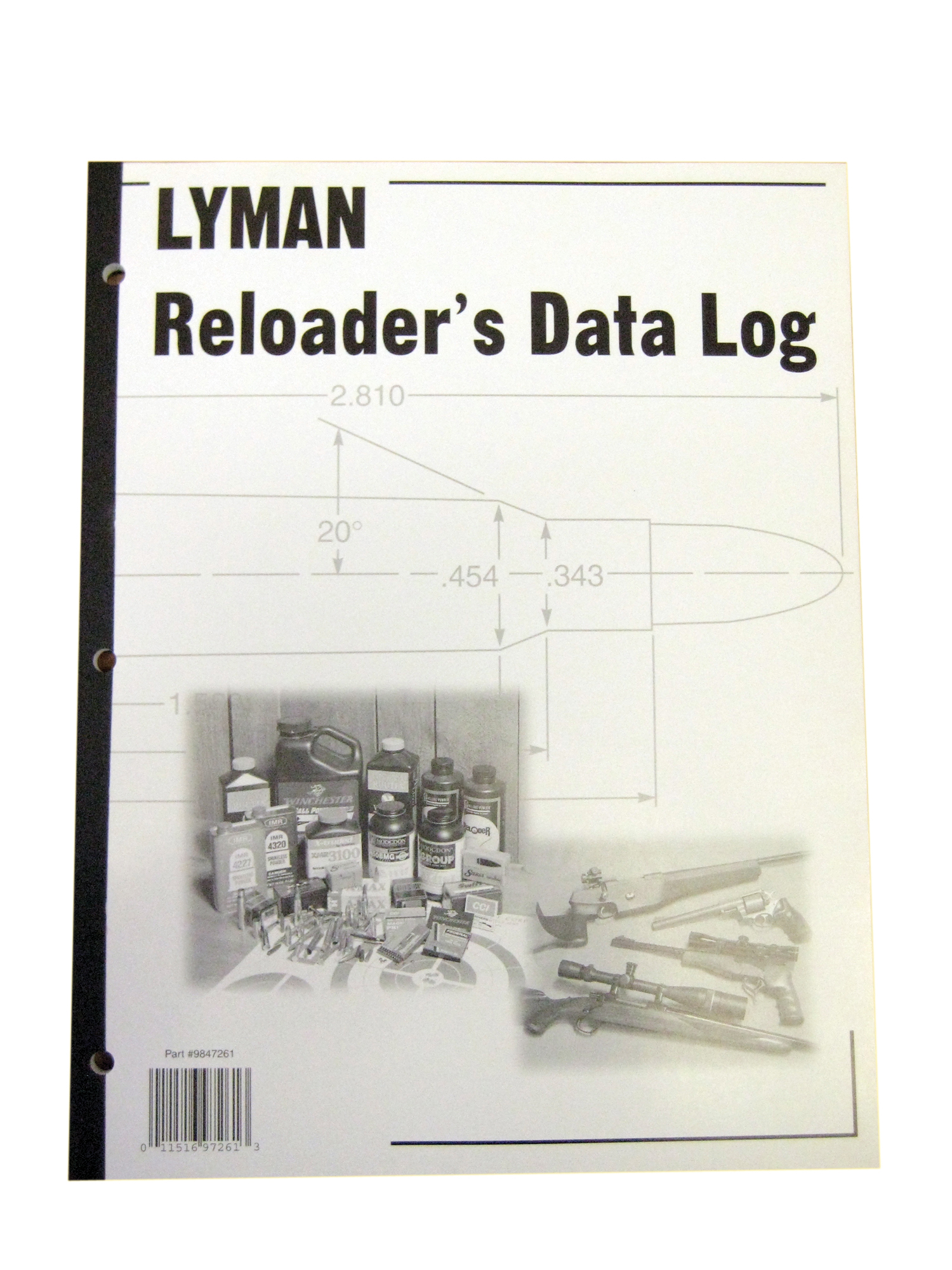 Lyman Reloaders Data Log 9847261 - Lyman