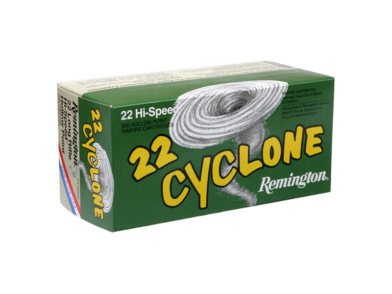 Remington 22 Cyclone .22 Long Rifle 36 gr HP 50 Rounds - CY-22HP - Remington