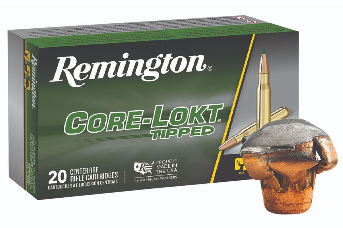 Remington Core Lokt Tipped 95 gr 243 Winchester Ammunition, 20 Rounds - RT243WA - Remington
