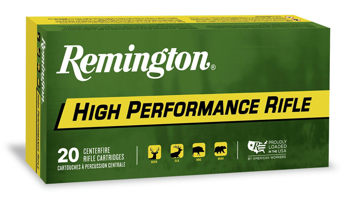 Remington High Performance Rifle 55 gr Core Lokt PSP 223 Remington Ammunition, 20 Rounds - 28399 - Remington