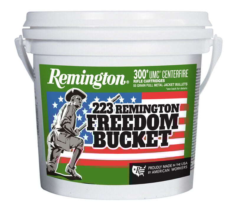 Remington UMC Centerfire .223 Rem Bulk Ammo 55 Gr FMJ, 300rds - 23897 - Remington