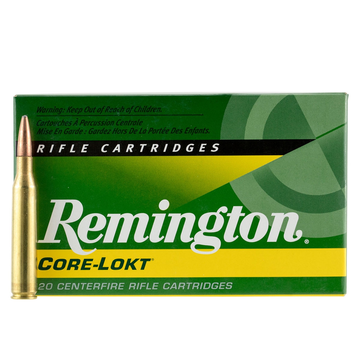 Remington 25-06 120gr Core-Lokt PSP Ammunition 20rds - R25063 - Remington